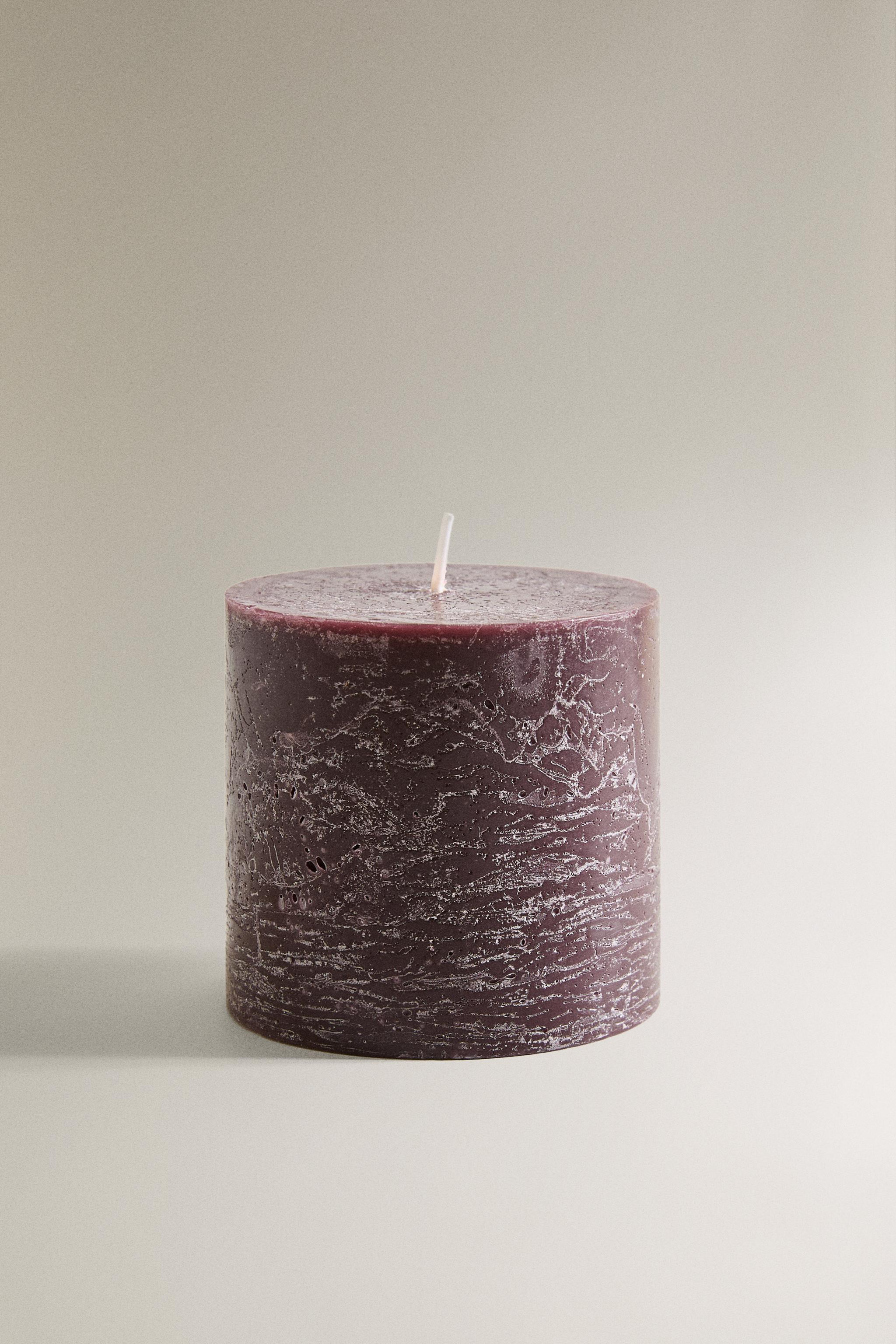 SMALL GINGERBREAD CYLINDRICAL SCENTED CANDLE
